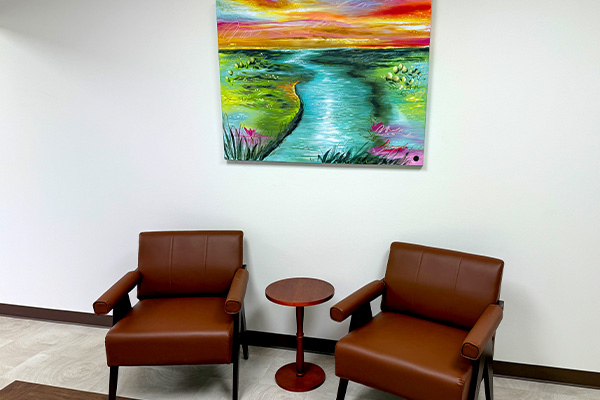 sitting area